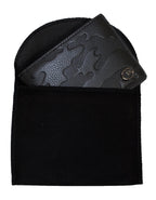 GIO 102 Full Grain Genuine Leather Bifold Wallet – Black