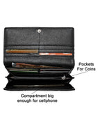 GIO 2008 Full Grain Genuine Leather Woman's Purse with Box