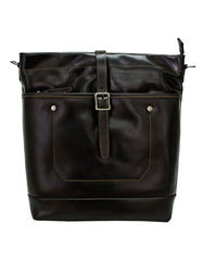 Fino GSX-074 Full Grain Genuine Leather Sling/ Satchel Bag