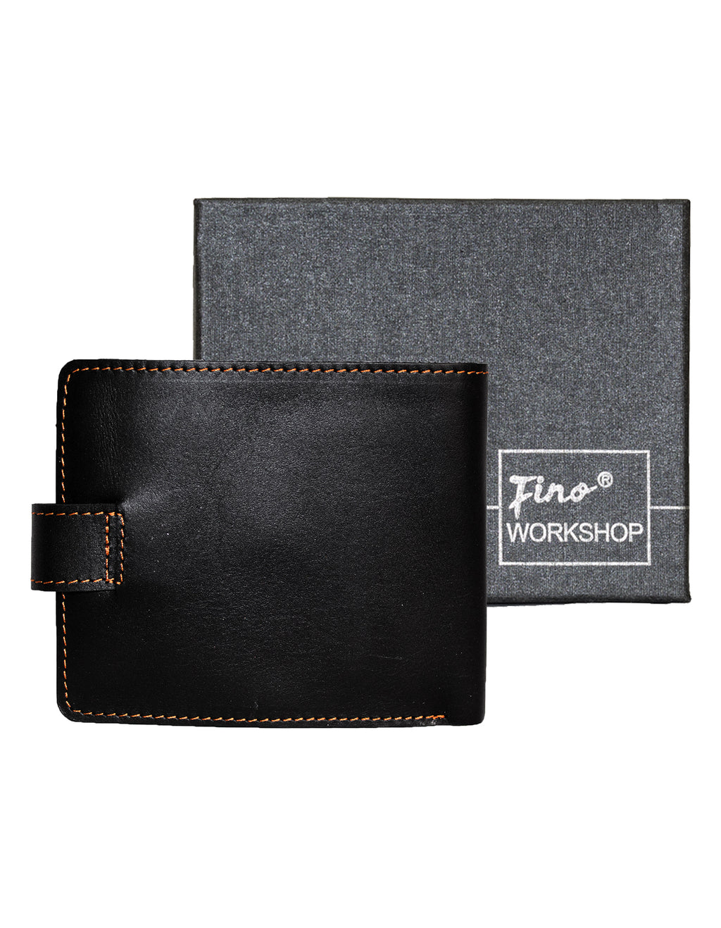 Fino GX-046 Full Grain Soft Genuine Leather Wallet with Box