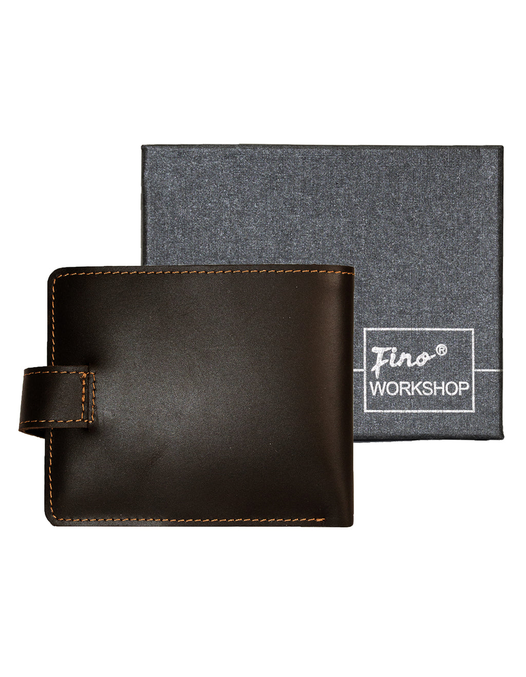 Fino GX-046 Full Grain Soft Genuine Leather Wallet with Box