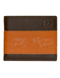 Fino HL-007/RYO Genuine Leather Rhino Wallet with SD Card Holder & Box
