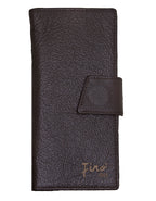 Fino HL-1407 Unisex Genuine Leather Bifold Wallet with SD Card Holder & Box