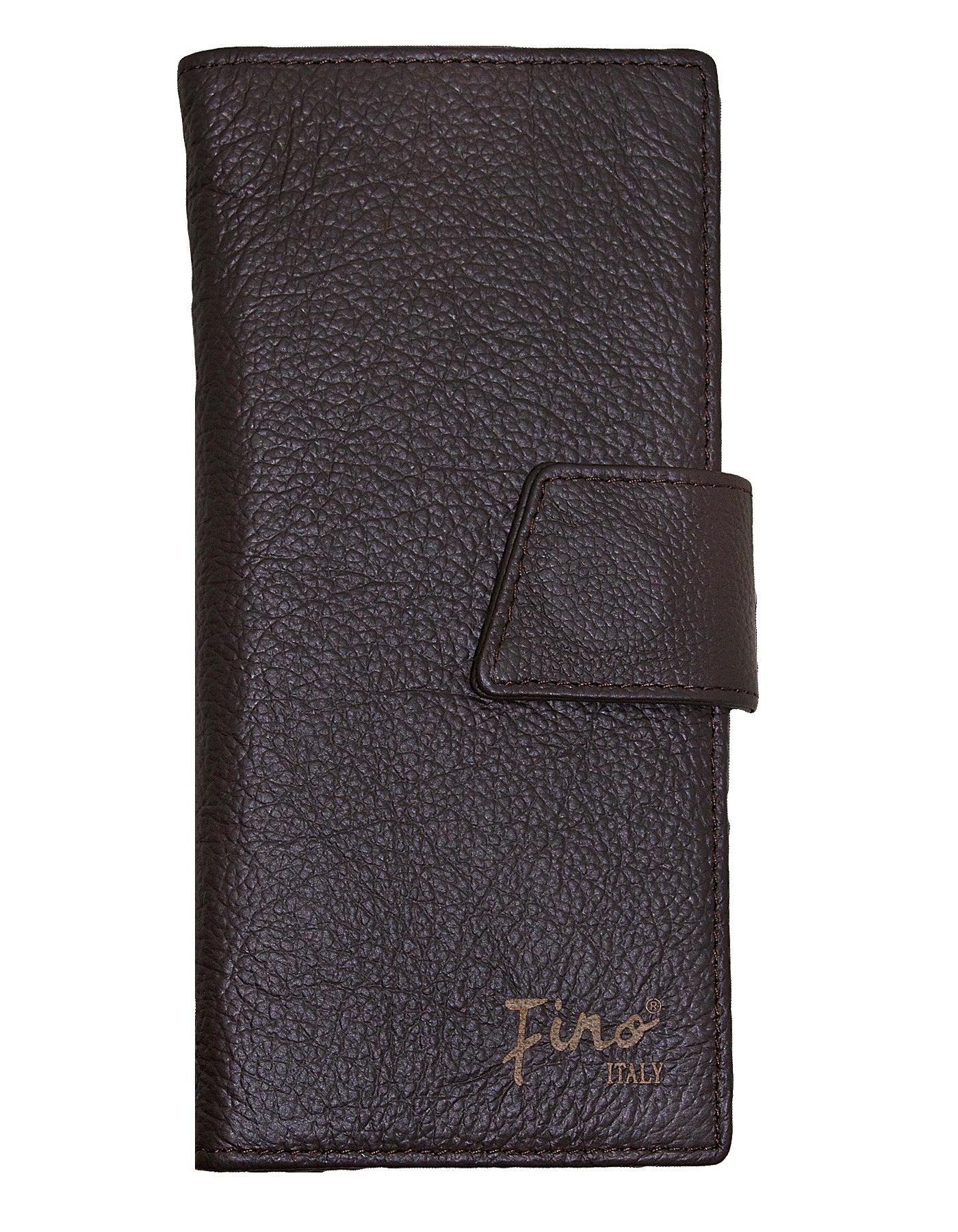 Fino HL-1407 Unisex Genuine Leather Bifold Wallet with SD Card Holder & Box
