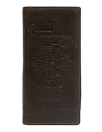 Fino HL-1410 Genuine Leather Windmill Wallet with SD Card Holder & Box