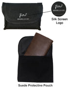 Fino HL-1506 Full Grain Genuine Leather Slim Compact Wallet with Box