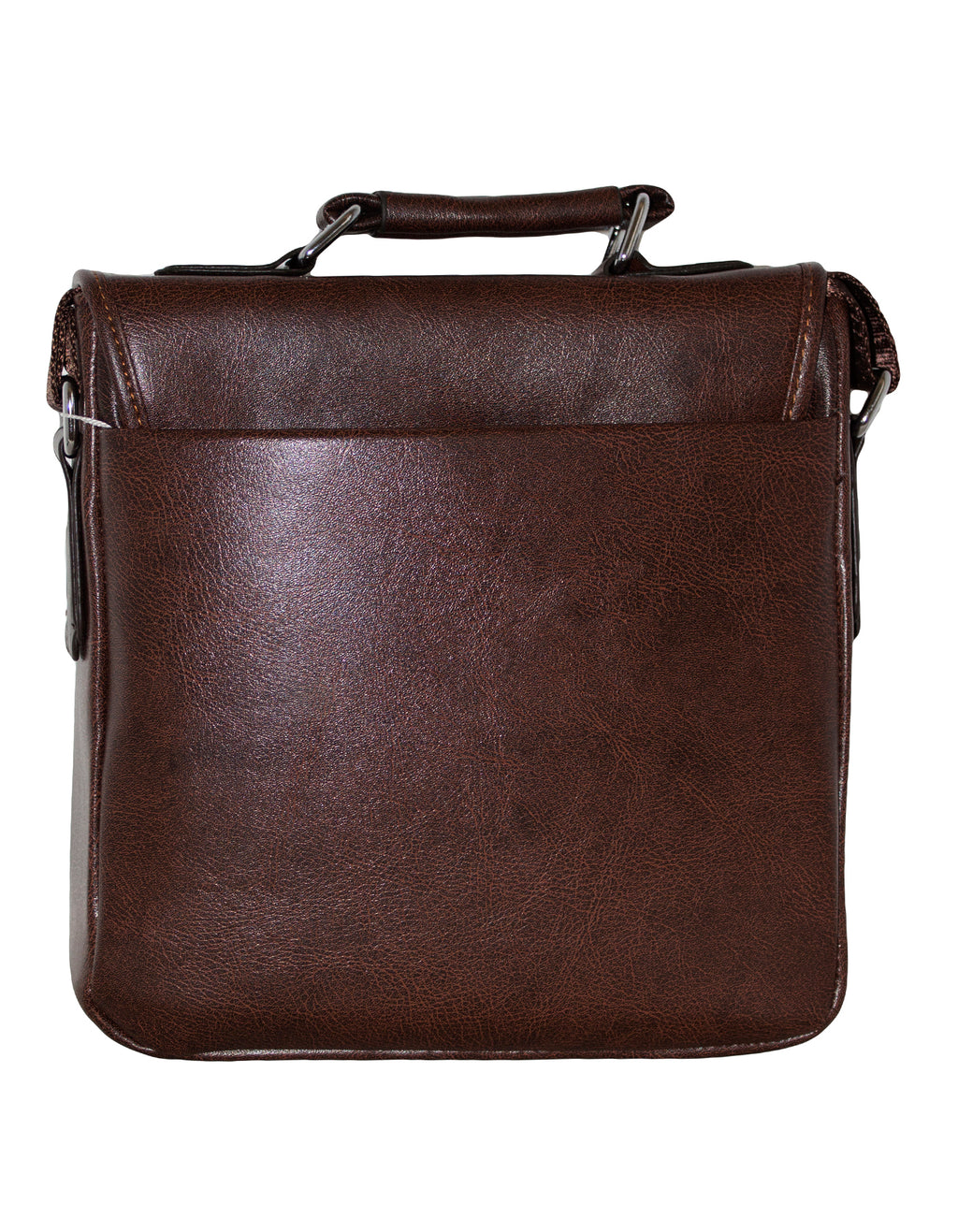 Fino HX-622 Unisex Luxurious Classic Faux Leather Sling Bag - Brown