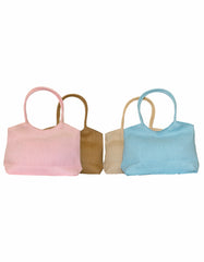Fino HY-04023 Weave Woven Straw Beach & Shopping Value Bags - Set of 4