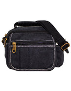 Fino HY-3640 Unisex Canvas Travel Shoulder Sling Bag