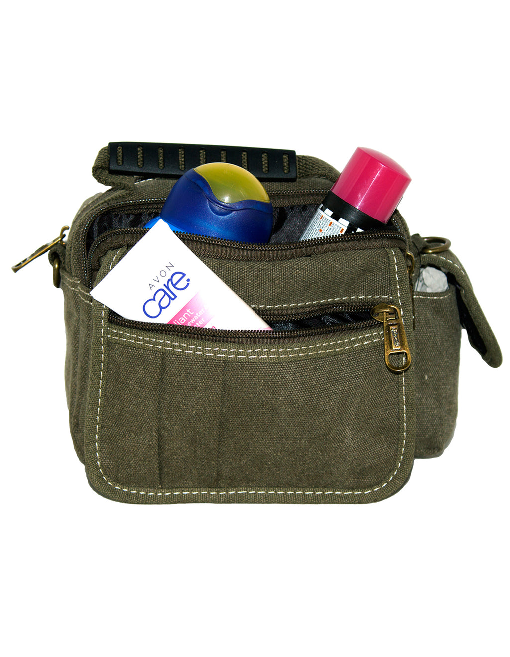 Fino HY-3640 Unisex Canvas Travel Shoulder Sling Bag