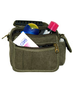 Fino HY-3640 Unisex Canvas Travel Shoulder Sling Bag