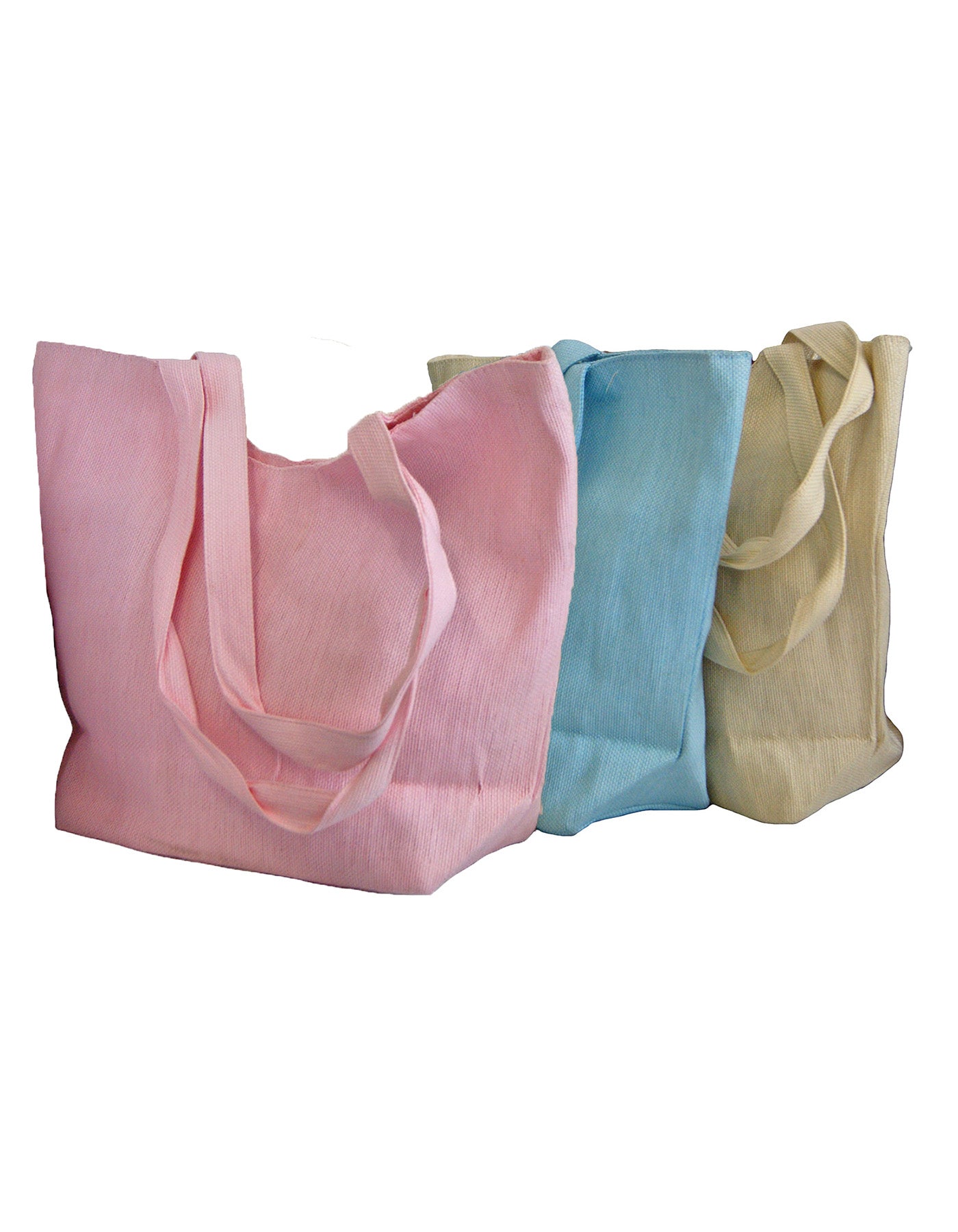 Fino HY-05017 Woven Straw Beach & Shopping Bag - Set of 4
