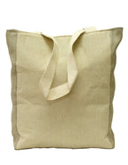 Fino LB-0002 Seashore Net Design Beach Hessian Bag