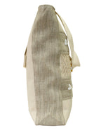 Fino LB-0002 Seashore Net Design Beach Hessian Bag