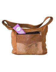 Luvsa LS-TJ102 Buck Skin Genuine Leather Ladies Handbag