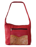 Luvsa LS-TJ102 Buck Skin Genuine Leather Ladies Handbag