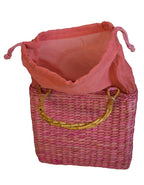 Fino MLB01-268 Value Pack Straw Woven Beach Bag/Shopping Bags- Set of 3