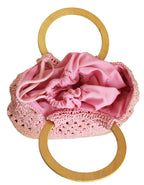 Fino PC-012936 Value/Party Pack Straw Bag with Round Wooden Handles - Set of 3