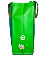 Fino SK-PP01 Glossy Eco-Friendly Set of 4 Reusable Shopping Bag - Orange Tree