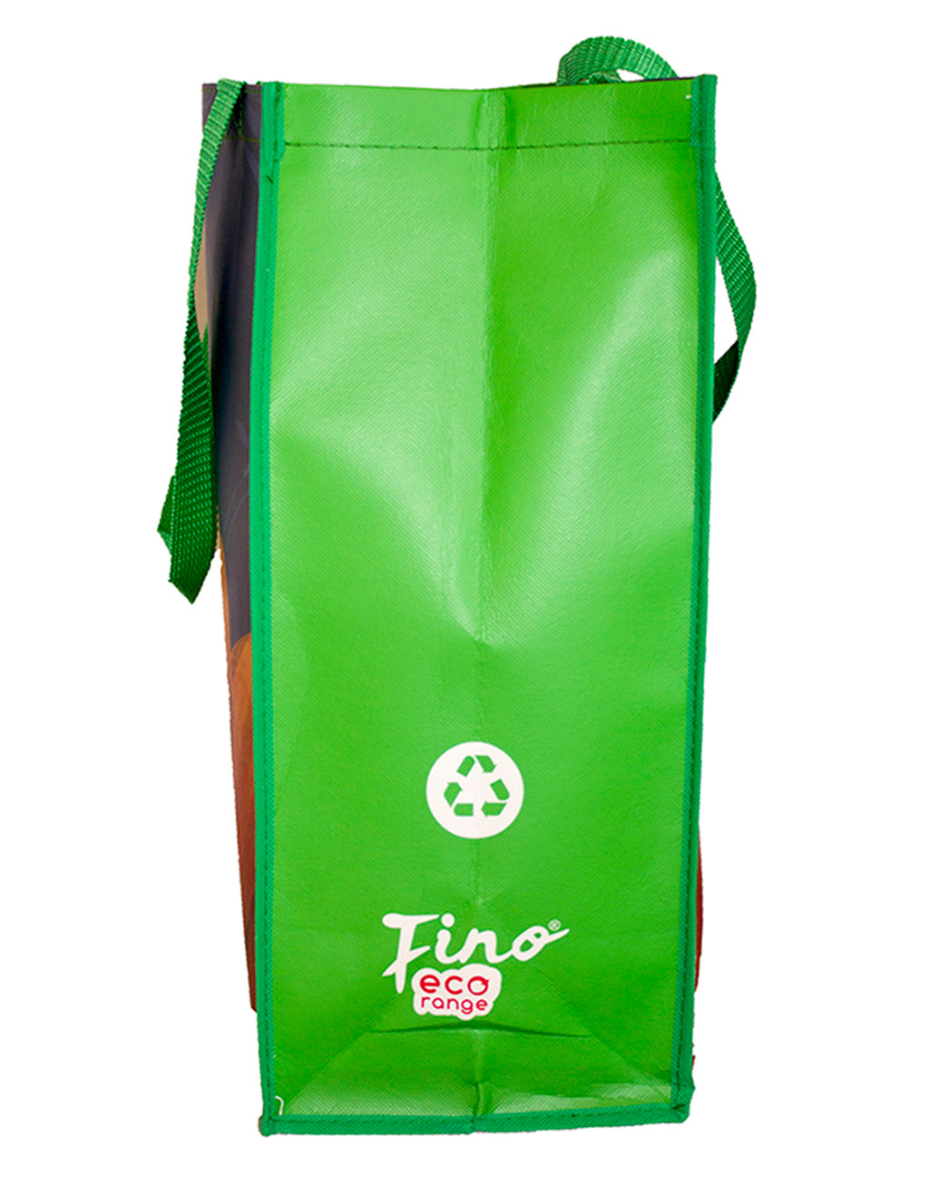 Fino SK-PP01 Glossy Eco-Friendly Set of 4 Reusable Shopping Bag - Sunflower