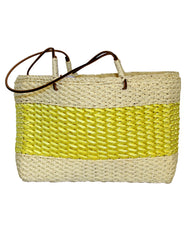 Fino SCM04313 Flower Design Straw /Beach Bag