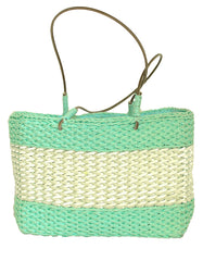 Fino SCM04313 Flower Design Straw /Beach Bag