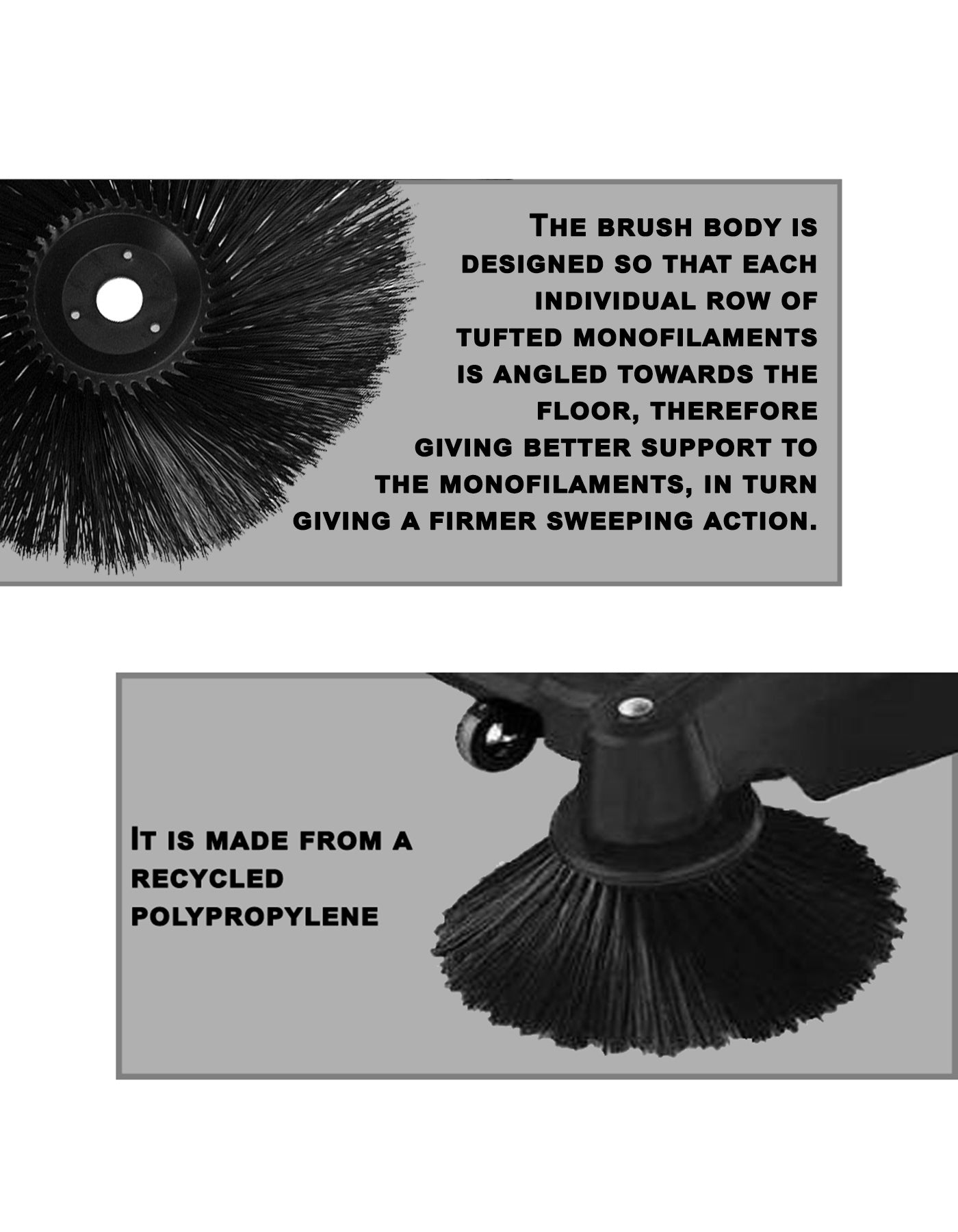 Sweep Star MS980-AT2 Replaceable Sweeper Side Brushes – Set of 2
