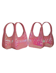 Fino SK-5526 Girls Value/Party Bling Puffy Bags - Set of 4