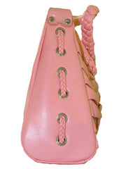 Fino SK-5544 Faux Leather Shoulder Bag - Pink