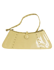 Fino SK-6002 Patent Faux Leather Mini Studded Handbag