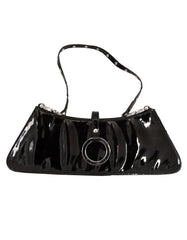 Fino SK-6002 Patent Faux Leather Mini Studded Handbag