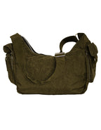 Fino SK-7723 Waterproof Ultra-Light Crinkle Nylon Handbag Heavy Duty Zips