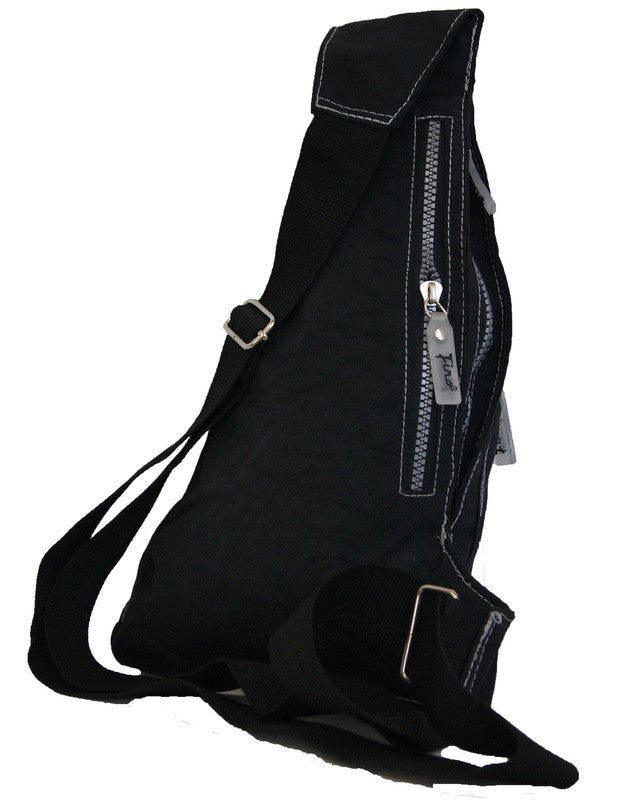 Fino SK-7726 Lightweight Waterproof Washed Nylon Crossbody Bag
