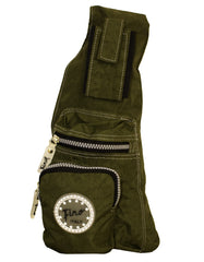 Fino SK-7726 Lightweight Waterproof Washed Nylon Crossbody Bag