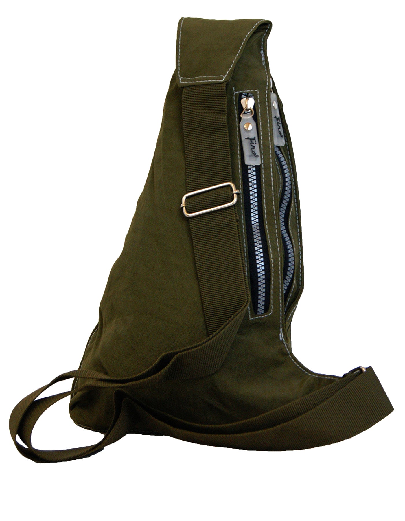 Fino SK-7726 Lightweight Waterproof Washed Nylon Crossbody Bag
