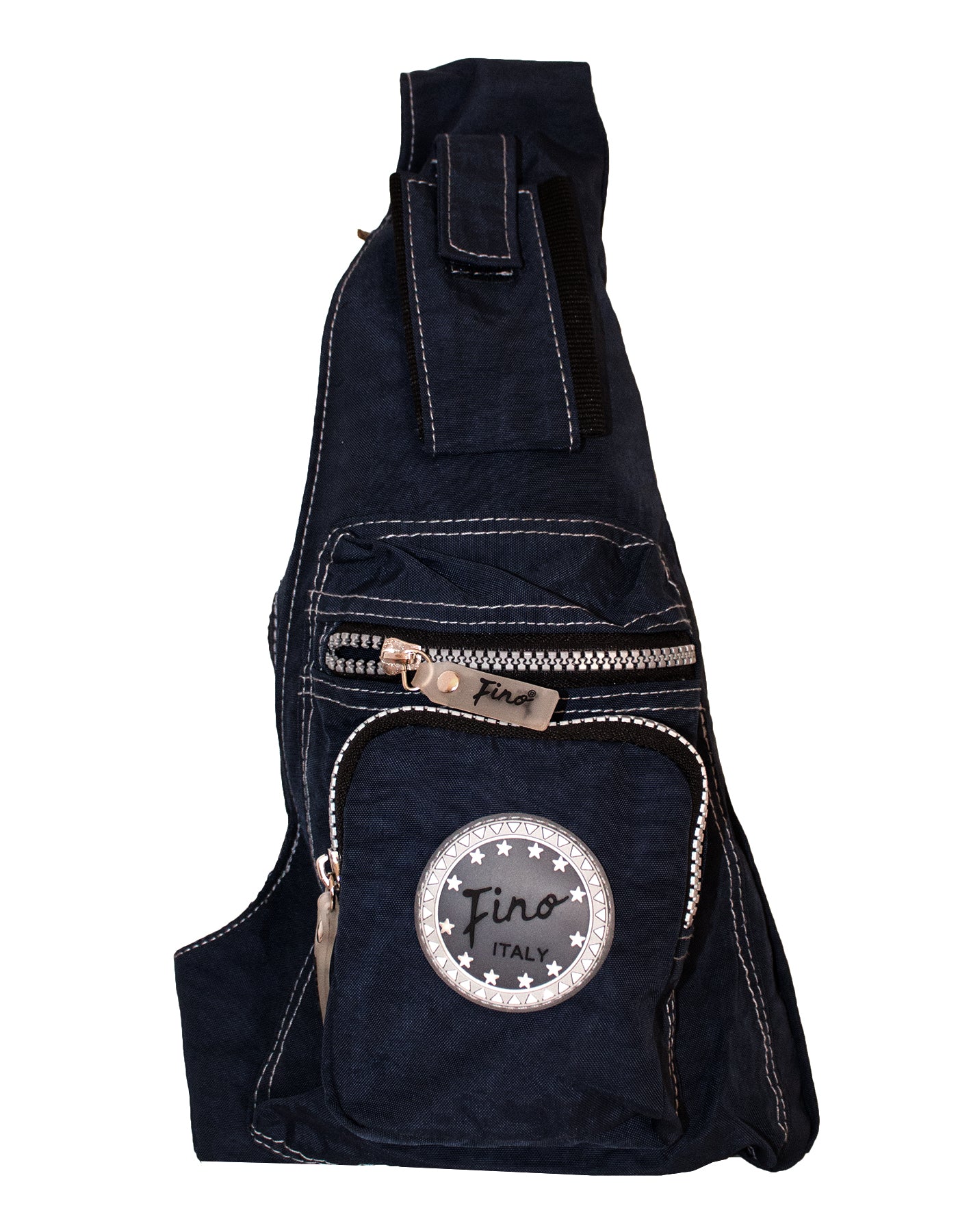 Fino SK-7726 Lightweight Waterproof Washed Nylon Crossbody Bag