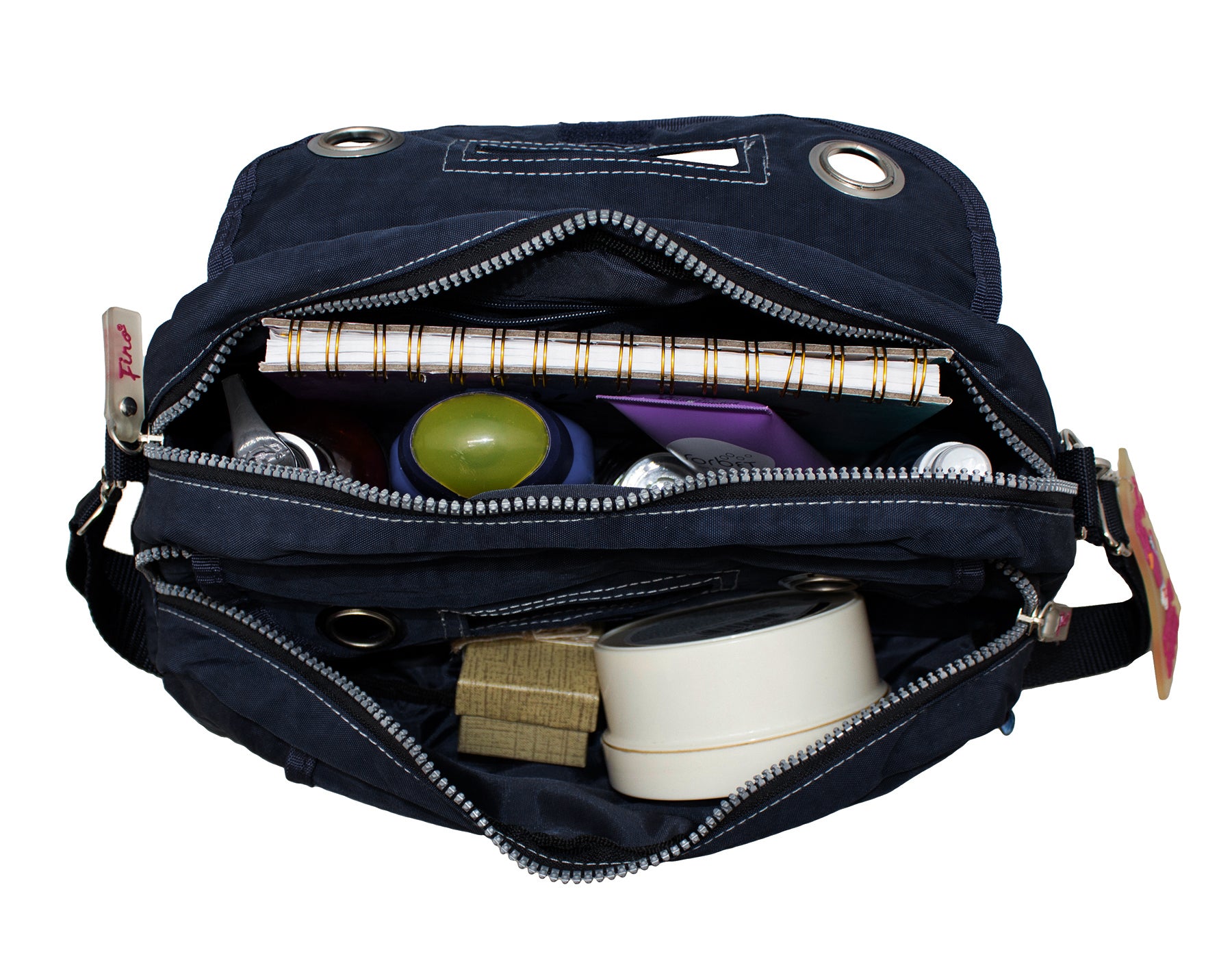 Fino SK-CA7730 Waterproof Ultra-Light Crinkle Nylon Shoulder Bag