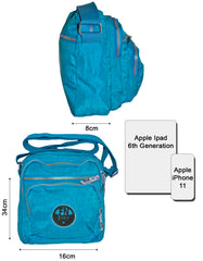 Fino SK-7733 Washed Nylon Lightweight Waterproof Shoulder Bag