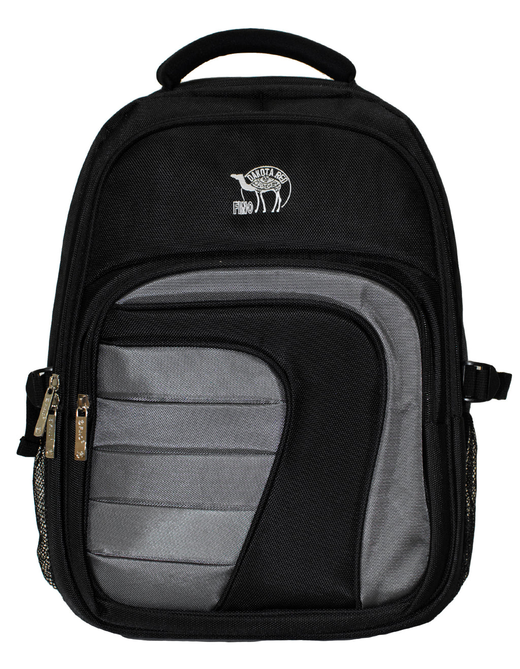 Fino SK-9027 Dakota Red 15 inch Laptop Backpack -22 Litre - Black & Grey