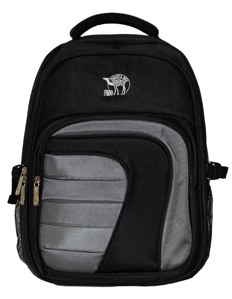 Fino SK-9027 15" Dakota Red Laptop Backpack -Black & Grey