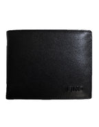 Fino SK-BD1603 Italian Top Grain Genuine Leather Wallet wih Box -Black