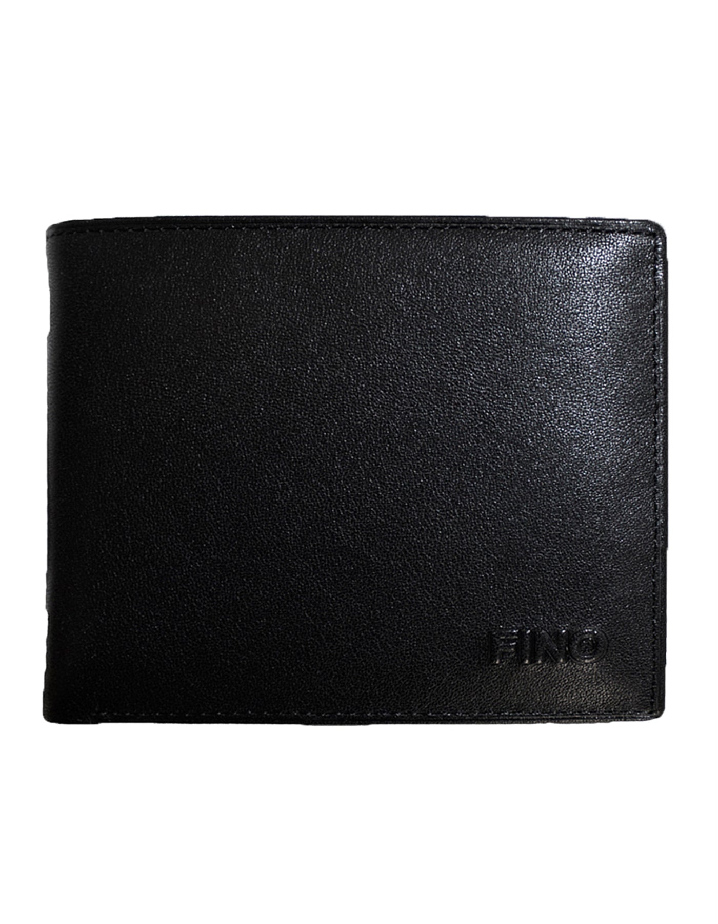 Fino SK-BD1603 Italian Top Grain Genuine Leather Wallet wih Box -Black