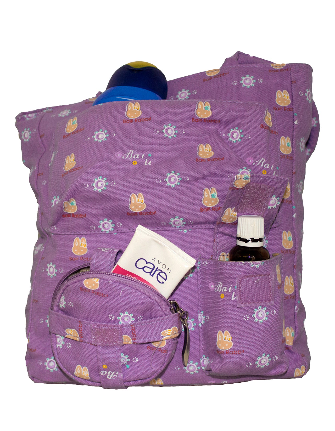 Fino SK-CA8863 Stylish Canvas Value Bunny print Children’s Travel Bag- Set of 4