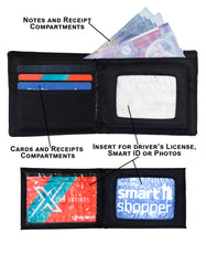 Fino SK-CH109 Microfibre Bi-Fold Card holder/Good deal 3 Piece gift set wallet