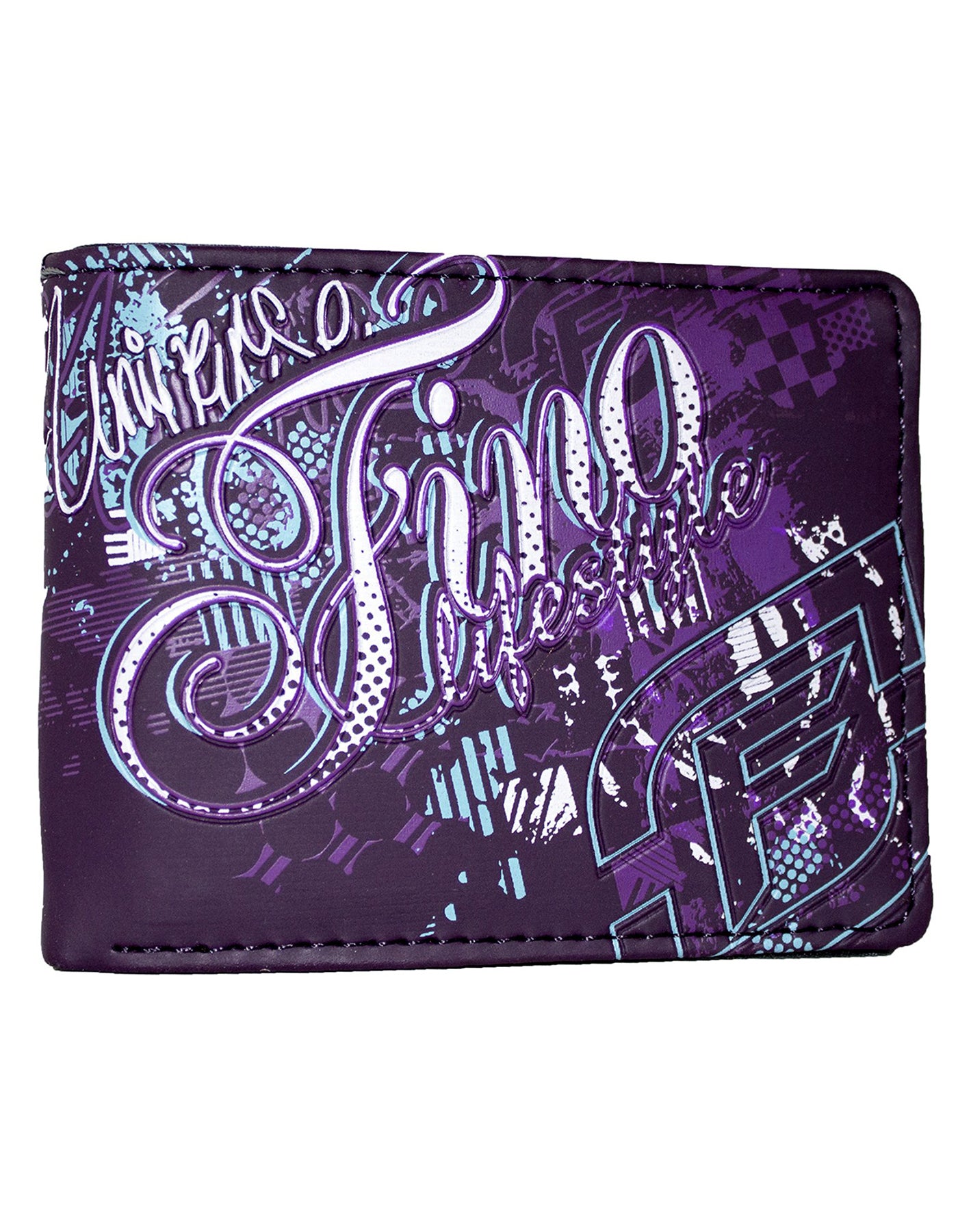 Fino SK-FZ03 Faux Leather Lifestyle Wallet with SD Card Holder & Box