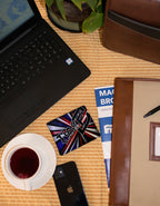 Fino SK-FZ10 Faux Leather British Flag Design Men's Wallet