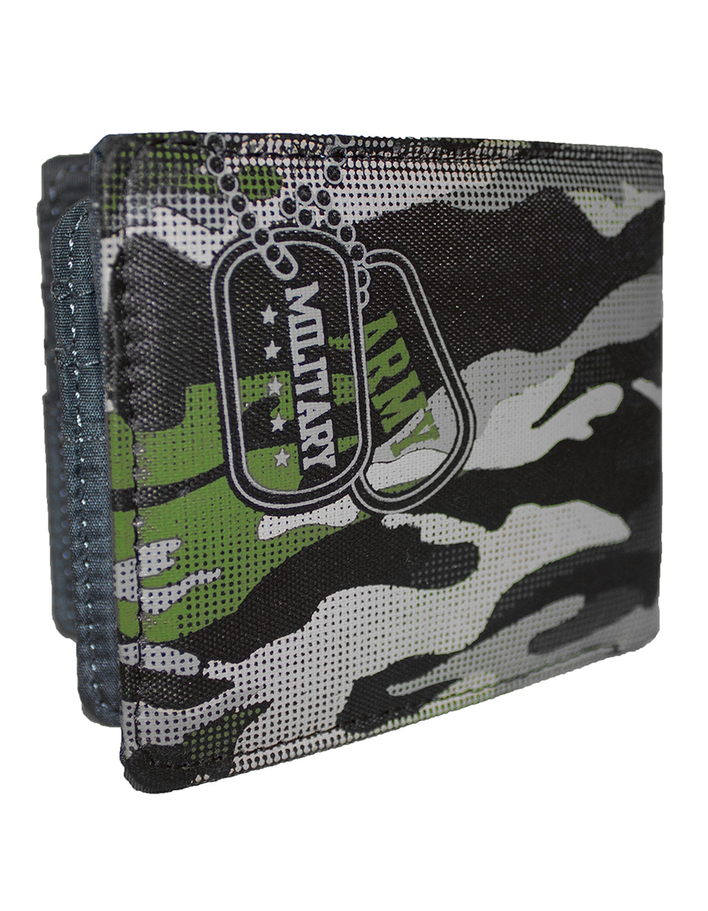 Fino SK-FZ24 Faux Leather Camouflage Wallet with SD Card Holder & Box