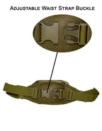Fino SK-GT6016 Tactical Waterproof Military Camouflage Waist Moon Bag