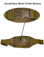 Fino SK-GT6016 Tactical Waterproof Military Camouflage Waist Moon Bag