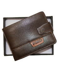 Fino SK-LS085 Textured & Stitched Faux Leather Wallet